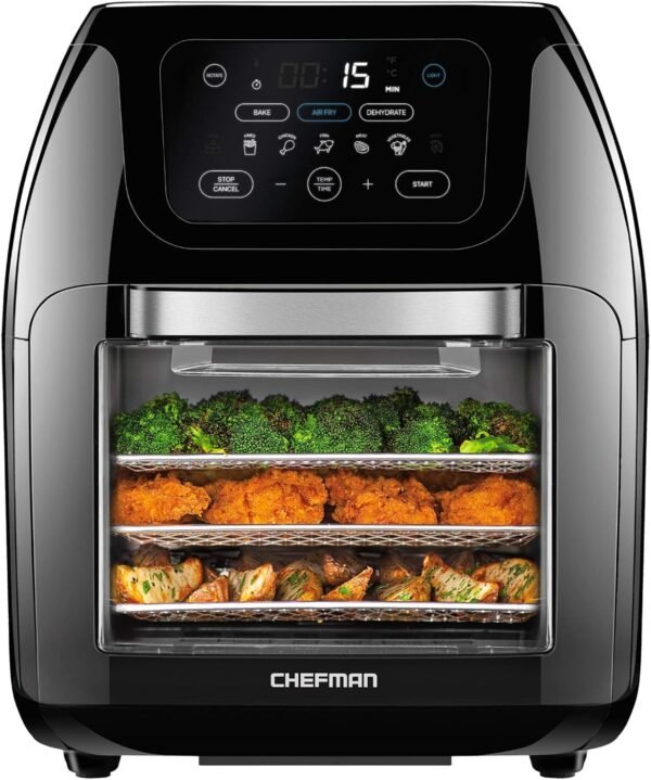 71s8nikz44L._AC_SL1500_ Chefman Digital Air Fryer RJ38-1 review exploring versatile cooking and family-friendly features