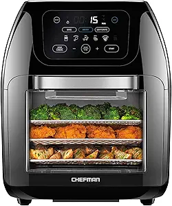 71s8nikz44L.__AC_SX300_SY300_QL70_FMwebp_ Chefman Digital Air Fryer RJ38-1 review exploring versatile cooking and family-friendly features