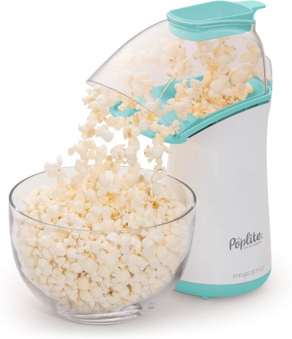 71veq0bB0AL._AC_SL1500_ Presto PopLite Popcorn Popper review efficient hot air machine for healthy snacks