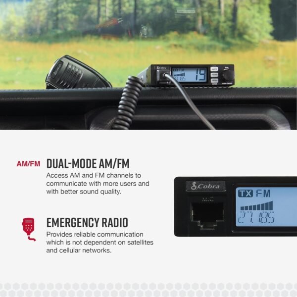 71yGicOhxuL._AC_SL1500_ Cobra 19 MINI CB Radio and HGA1500 Antenna review for clear communication