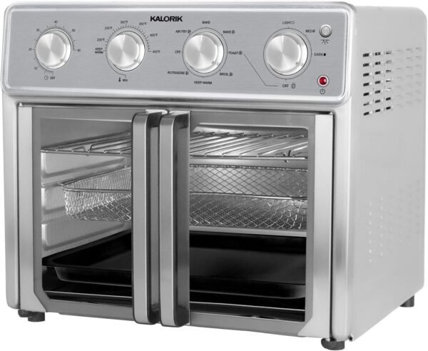 812EnPNeLqL._AC_SL1500_ Kalorik MAXX Air Fryer Oven Review 9-in-1 Versatile Countertop Cooking Solution