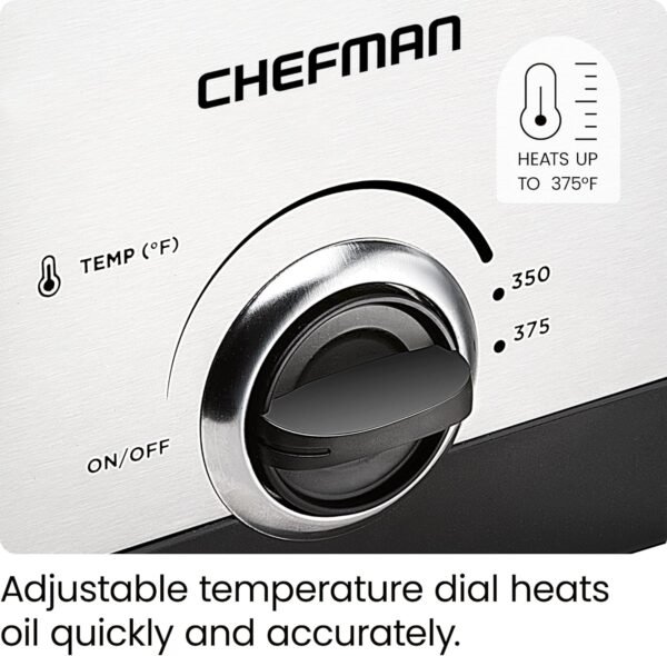 816EQNWrL._AC_SL1500_ Chefman Fry Guy Deep Fryer Review Compact Design with Adjustable Temperature and Easy Cleanup