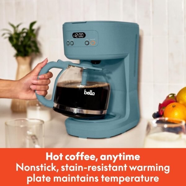 81CrMezrwNL._AC_SL1500_ BELLA 12 Cup Programmable Coffee Maker review with features and performance insights