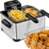 81T9ExgaCqL._AC_SL1500_ COSTWAY Deep Fryer review 5.3Qt Stainless Steel Electric Fryer for Home Use