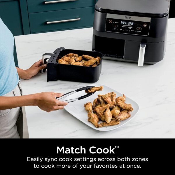 81V9DWgwbYL._AC_SL1500_ Ninja DZ090 Dual-Basket Air Fryer Review 2023 Best for Baking and Roasting