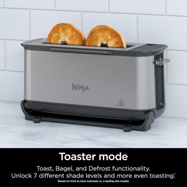 81fhsXOy1EL._AC_SL1500_ Ninja ST101 Foodi 2-in-1 Flip Toaster review compact toaster oven features explored