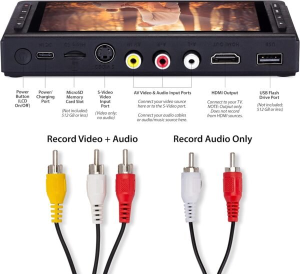 81gJVOyhzML._AC_SL1500_ ClearClick Video to Digital Converter 3.0 review best for VHS and cassette tapes