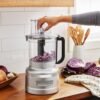 81hUOP79ivL._AC_SL1500_ KitchenAid 13 Cup Food Processor review Contour Silver performance and features