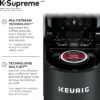 81iqLtdzpEL._AC_SL1500_ Keurig K-Supreme Coffee Maker review MultiStream Technology elevates single-serve brewing experience