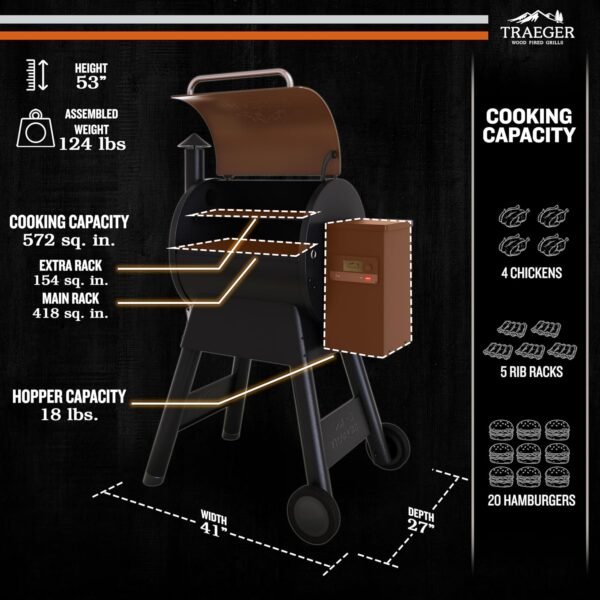 Traeger Pro Series 575 Wood Pellet Grill and Smoker review with WiFIRE technology