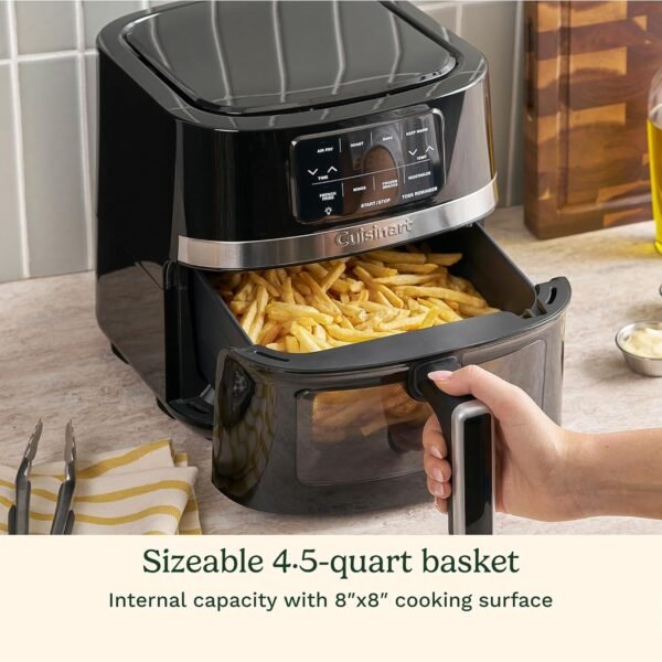 81p47pUcTCL._AC_SL1500_ Cuisinart Air Fryer Oven AIR-160 review versatile 4.5-qt stainless steel fryer