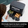 81snfNvfSWL._AC_SL1500_ Ninja DZ090 Dual-Basket Air Fryer Review 2023 Best for Baking and Roasting