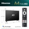 81u8SVbrxL._AC_SL1500_ Hisense 40A4K 40-Inch FHD Smart TV review immersive features and gaming performance