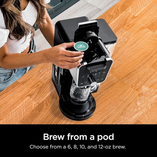 91Ld-PkSJTL._AC_SL1500_ Ninja CFP201 DualBrew Coffee Maker Review Best for Grounds and K-Cup Pods