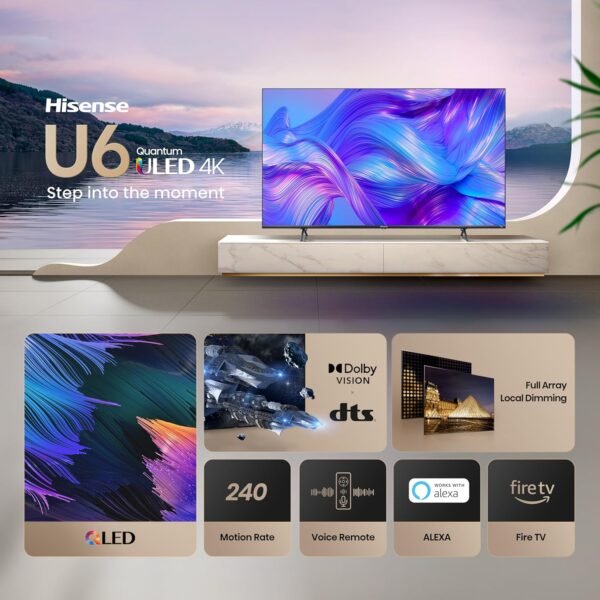 91XEU2r1HmL._AC_SL1500_ Hisense 75U6HF 75-Inch QLED TV Review Stunning 4K UHD Smart Fire TV