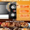 91wmkZL5L._AC_SL1500_ PYY Electric Pizza Oven Review Best Countertop Pizza Maker for Home Use